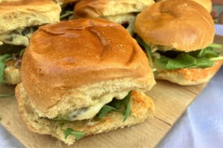 Vegetar sliders med squash