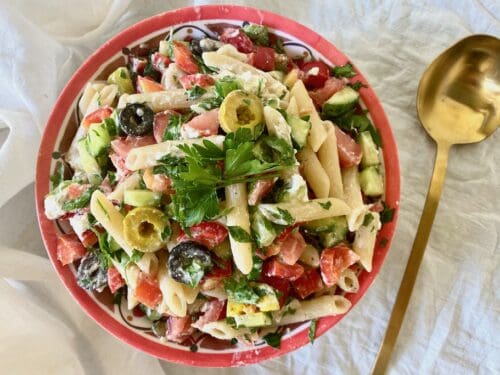 Græsk pastasalat