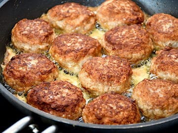 Billede af frikadeller.