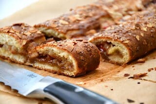 billede til kringle med æble og kanel