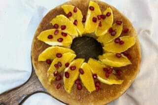 Savarinkage med appelsiner