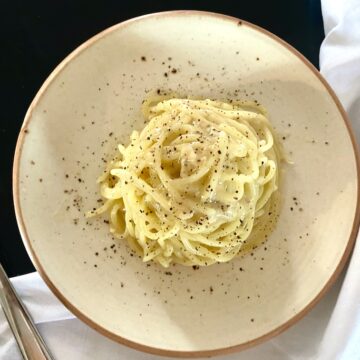 Cacio e pepe - italiensk pastaret