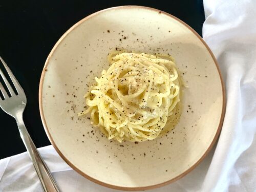 Cacio e pepe - italiensk pastaret