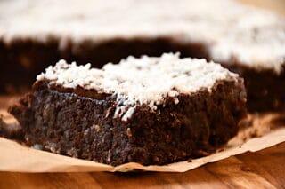 billede med banan brownie