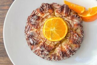 Marcipankage med appelsin