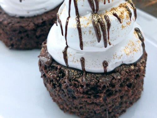 billede til flødebolle brownies