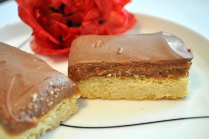 billede med Twix kage