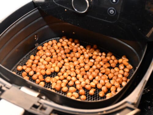 sprøde kikærter i airfryer