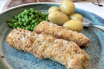 fiskepinde af torsk