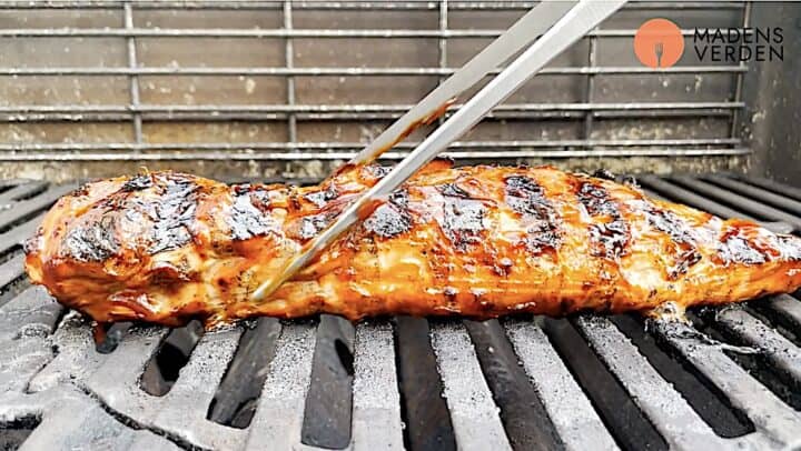 grill svinemørbraden på alle sider