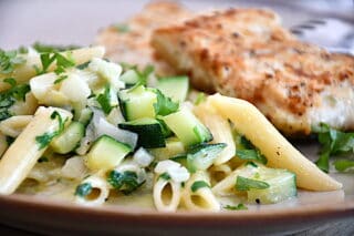 pasta med squash