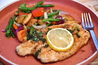 stegt rødtunge med smørsauce