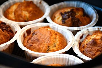 bananmuffins i airfryer