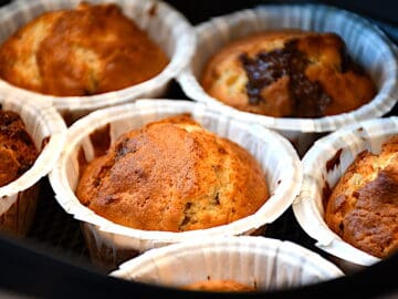 bananmuffins i airfryer