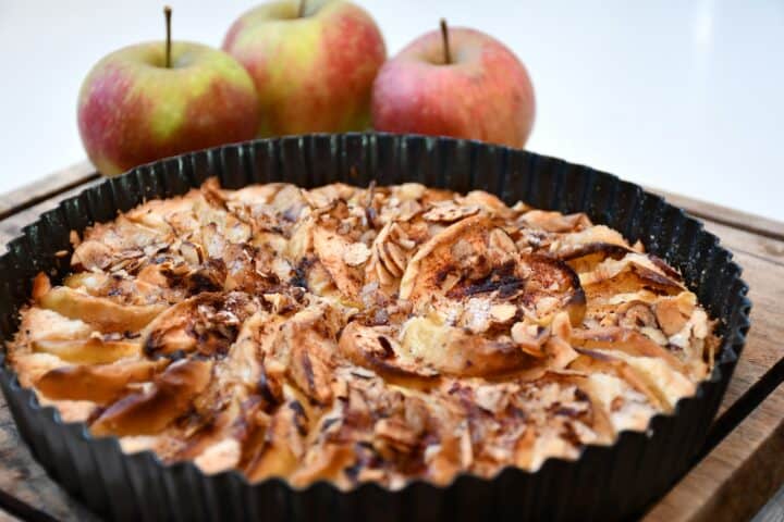Billede af nem æbletærte