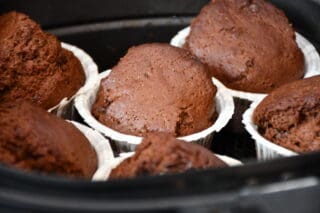 chokolademuffins i airfryer