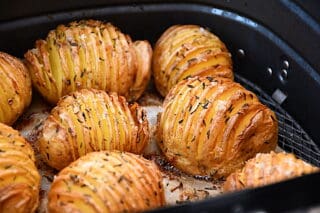 hasselback kartofler i airfryer