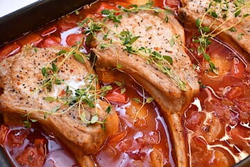 skaftkoteletter med kartofler