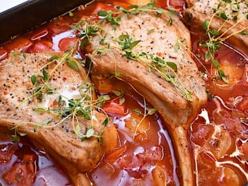 skaftkoteletter med kartofler