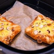 Butterdejsbasser i airfryer med creme