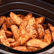 Kartoffelbåde i airfryer