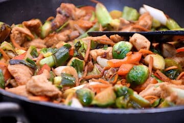 wokret med rosenkål