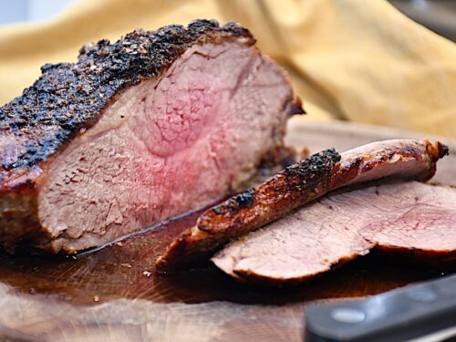 oksefilet i airfryer