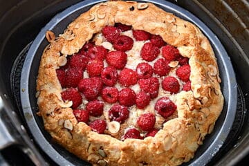 hindbærgalette i airfryer