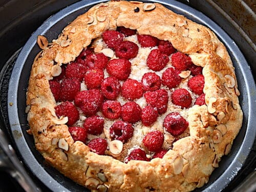 hindbærgalette i airfryer