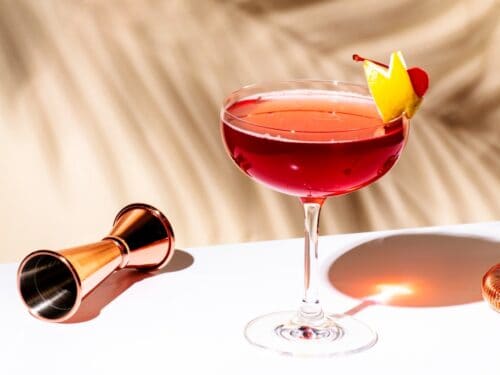 billede med New Yorker cocktail