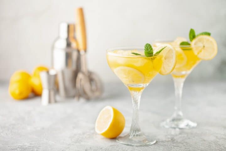 limoncello margarita cocktail