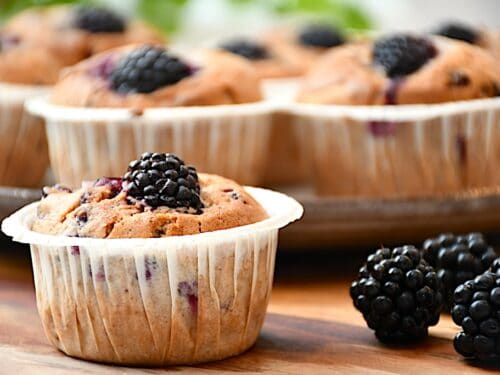 brombærmuffins