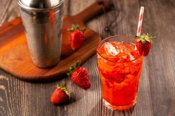 jordbær caipirinha