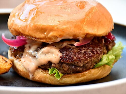 billede med smashburger