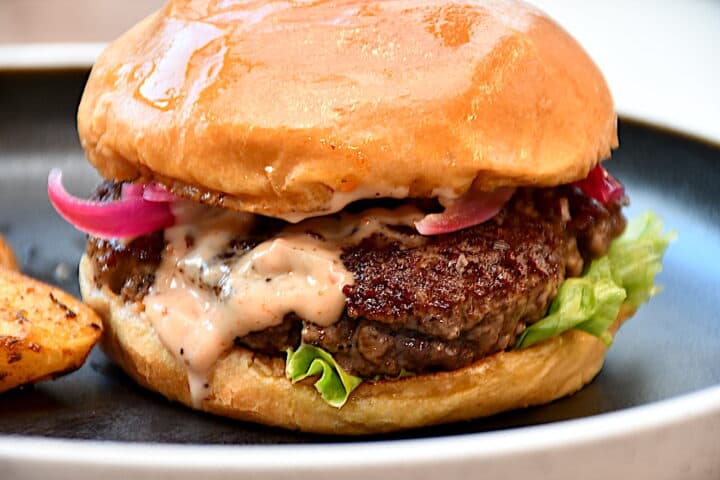 billede med smashburger