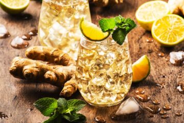 Billede med ginger beer.