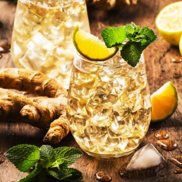 Billede med ginger beer.