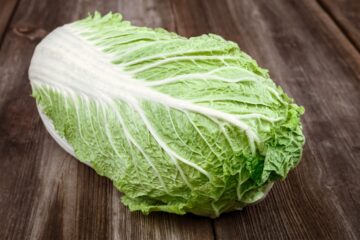 Billede med kinakål.