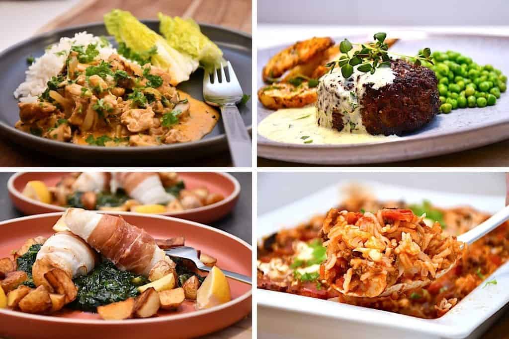 Ugens madplan uge 3 - topbillede