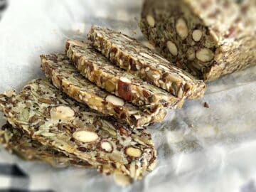 billede med stenalderbrød
