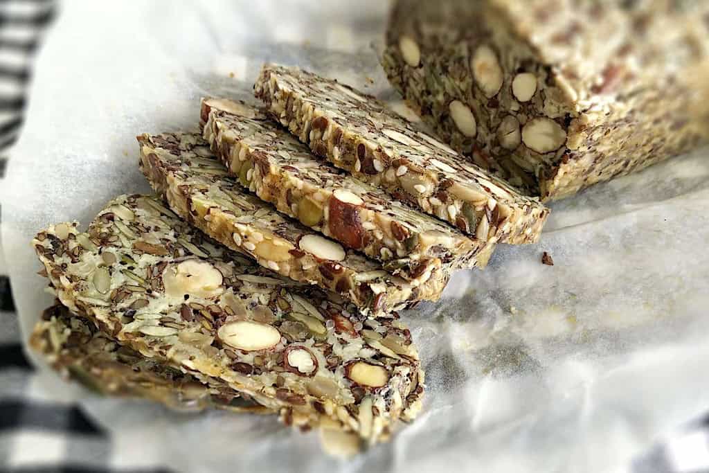 billede med stenalderbrød