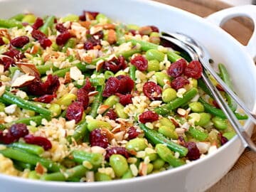 Billede til mukimame med bulgur.