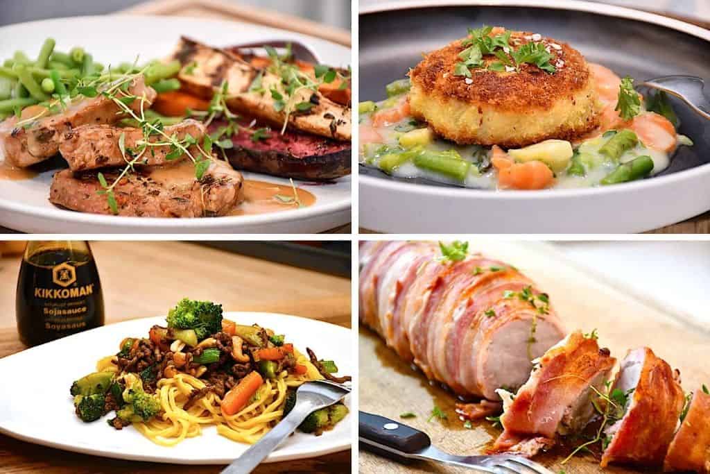 Billede af ugens madplan uge 15.