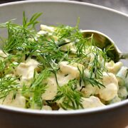 Billede af pighvarsalat.