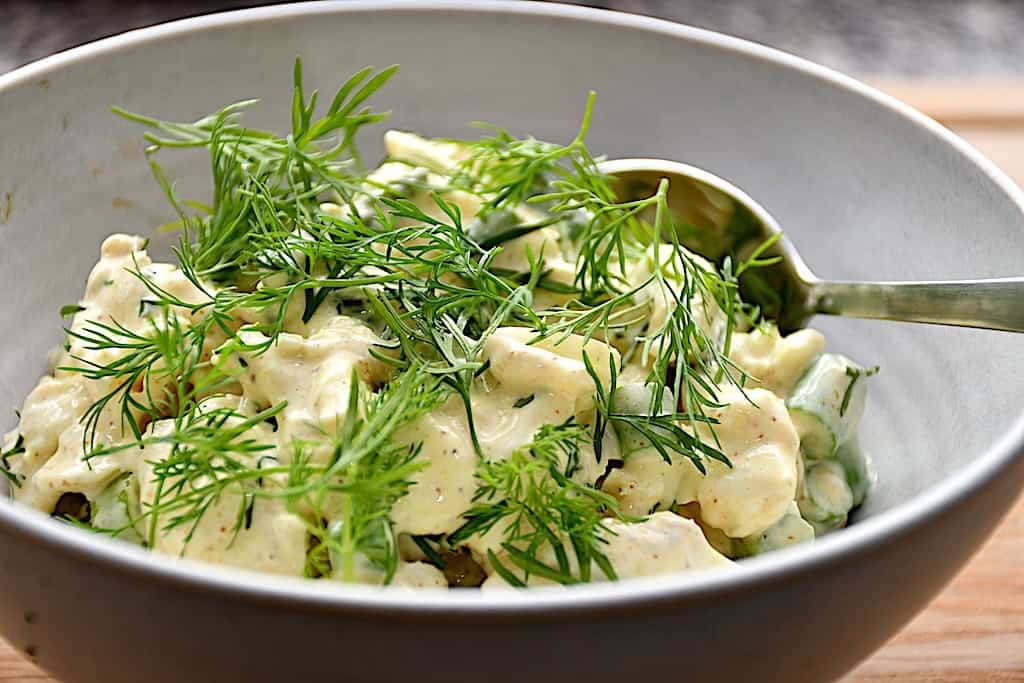 Billede af pighvarsalat.