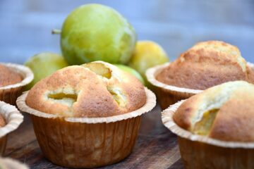 Billede af blommemuffins