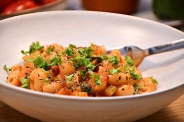 Billede af pasta soffritto.