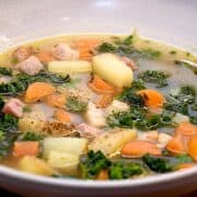 Billede af bondesuppe.