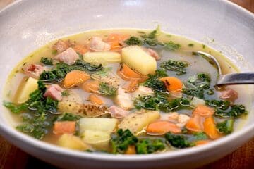 Billede af bondesuppe.
