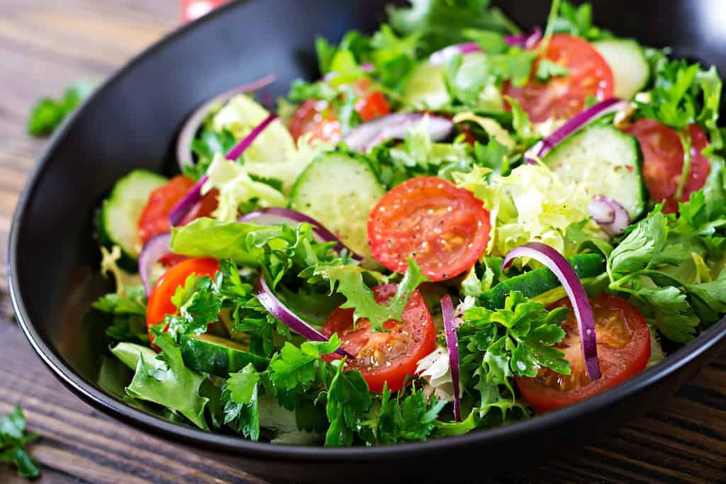 Billede af salater.